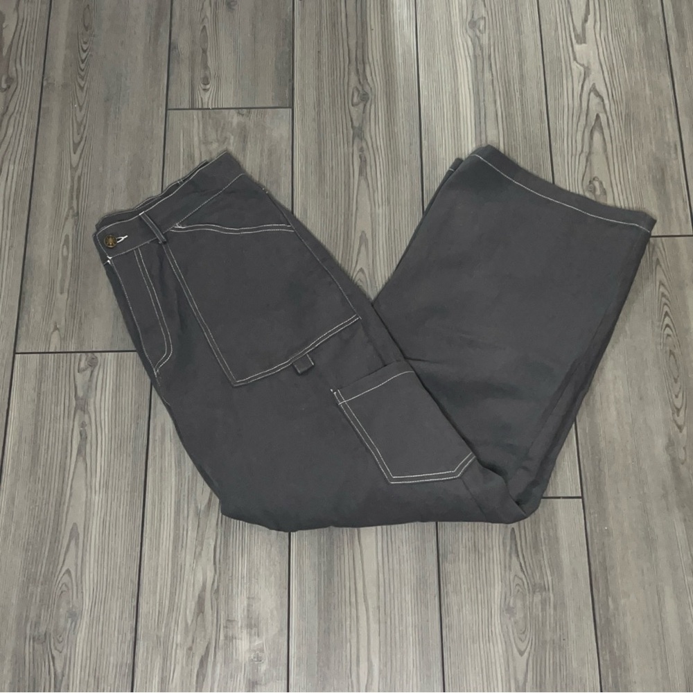 Princess Polly gray carpenter pants